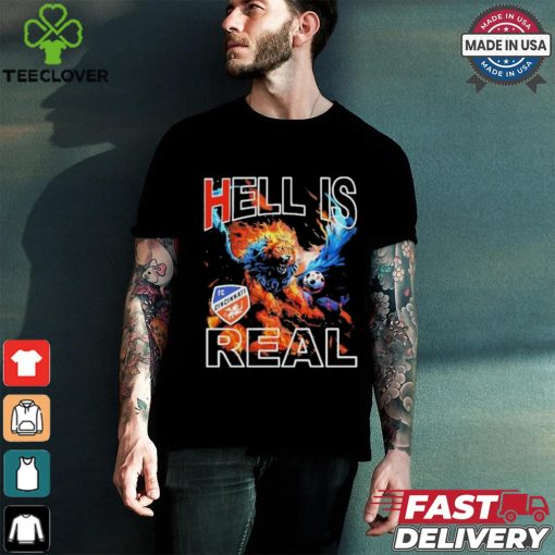 FC Cincinnati Hell is Real Firey Pursuit Shirt