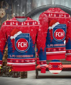 FC Heidenheim Bundesliga Fans Germany League Ugly Christmas Sweater Christmas Gift