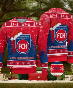 FC Heidenheim Bundesliga Fans Germany League Ugly Christmas Sweater Christmas Gift