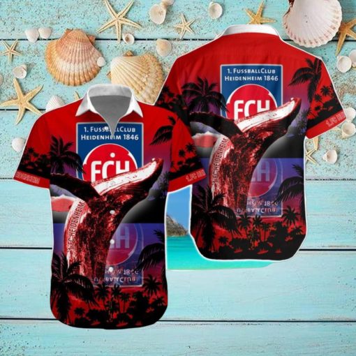 FC Heidenheim Hawaiian Shirt And Short New Design For Fans