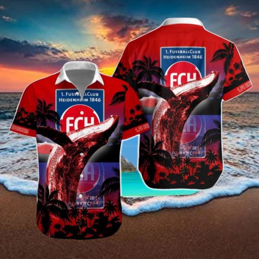 FC Heidenheim Hawaiian Shirt And Short New Design For Fans