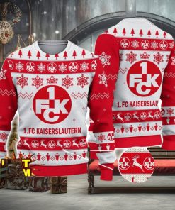 FC Kaiserslautern Bundesliga Fans Football 3D Ugly Christmas Sweater Christmas Gift