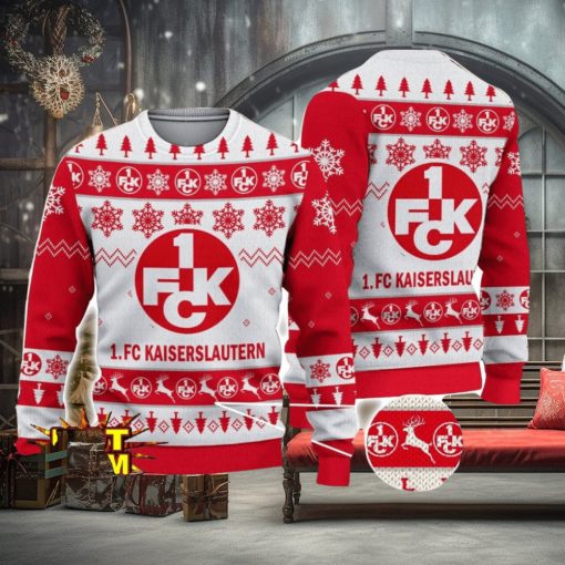 FC Kaiserslautern Bundesliga Fans Football 3D Ugly Christmas Sweater Christmas Gift