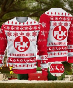 FC Kaiserslautern Bundesliga Fans Football 3D Ugly Christmas Sweater Christmas Gift