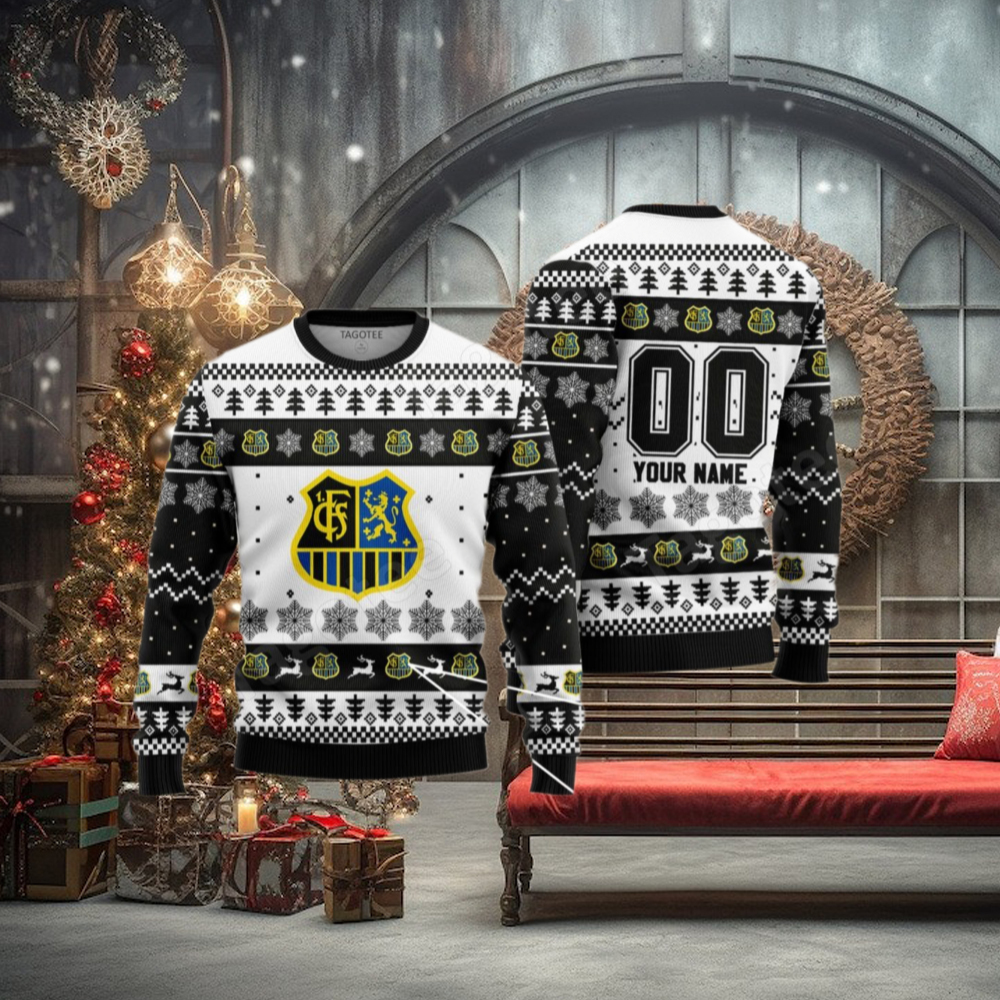 FC Saarbrücken Football Christmas Jumper Sweaters FC Saarbrücken Football Christmas Jumper Sweaters