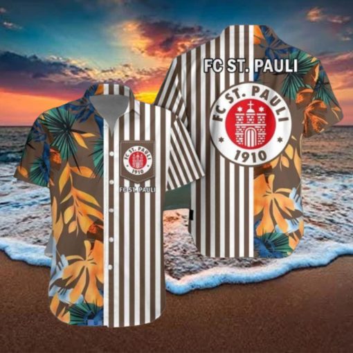 FC St. Pauli Hawaiian Shirt & Short Aloha Beach Summer For Men Women