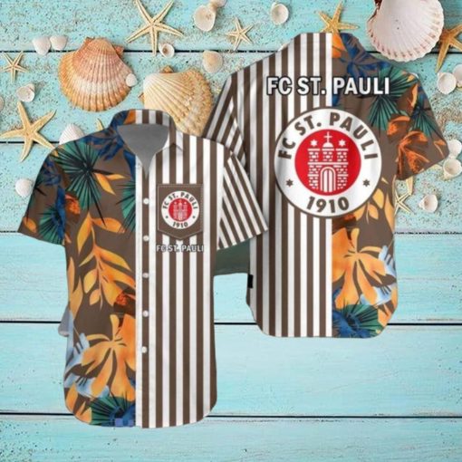 FC St. Pauli Hawaiian Shirt & Short Aloha Beach Summer For Men Women