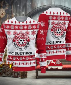 FC Südtirol Team Football Lega Serie A Ugly Christmas Sweater Christmas Gift