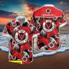 Las Vegas Raiders Standard Button Down Tropical Hawaiian Shirt