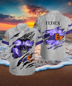 FEDEX Logo Brand Hawaiian Shirt Skull Gift Summer