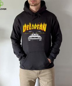 Back to the Future Delorean Outatime Back to Flames shirt