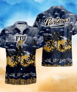 FIU Panthers Palms Tree Hawaiian Shirt