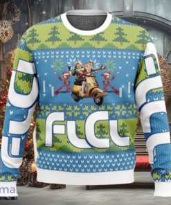 FLCL Fooly Cooly Alt Ugly Sweater Christmas Style Gift For Men And Women