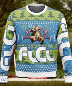 FLCL Fooly Cooly Alt Ugly Sweater Christmas Style Gift For Men And Women