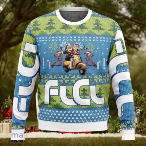 FLCL Fooly Cooly Alt Ugly Sweater Christmas Style Gift For Men And Women