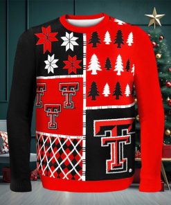 FOCO Men’s NCAA Busy Block Ugly Sweater