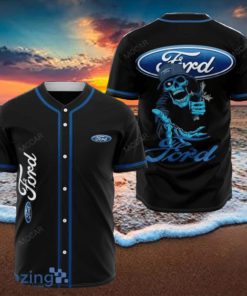 FORD And Skull Jersey Baseball Shirt Style Gift Shirt