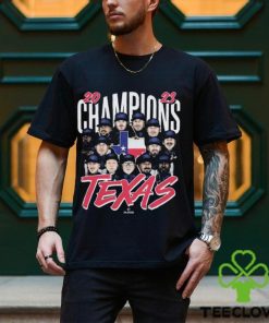 Us Sports Down Under Texas Rangers 500 Level Mlb 23 Champions Team t shirt