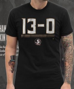 FSU Football 13 0 Shirt