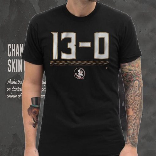 FSU Football 13 0 Shirt