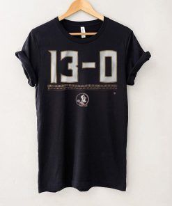 FSU Football 13 0 Shirt