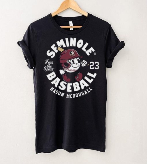 FSU NCAA Baseball Mason McDougall Fashion Shersey Shirt