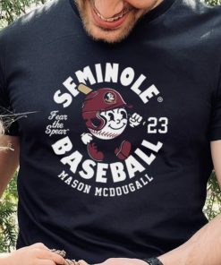 FSU NCAA Baseball Mason McDougall Fashion Shersey Shirt