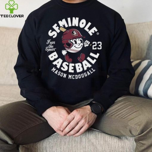 FSU NCAA Baseball Mason McDougall Fashion Shersey Shirt