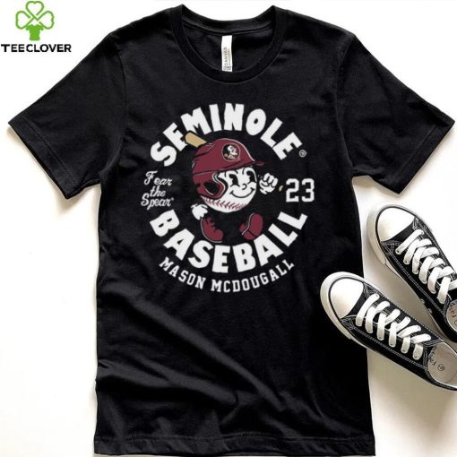 FSU NCAA Baseball Mason McDougall Fashion Shersey Shirt