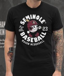 FSU NCAA Baseball Mason McDougall Fashion Shersey Shirt