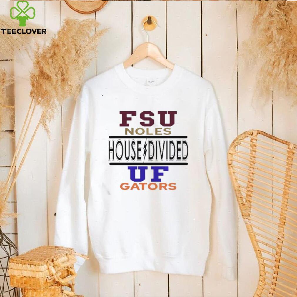 FSU Noles House Divided UF Gator Shirt FSU Noles House Divided UF Gator Shirt