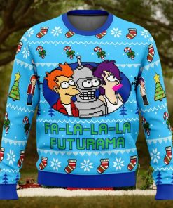 Fa La La La Futurama Ugly Christmas Sweater
