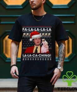 Fa La La La La La La Ca Ching Dwight Schrute Christmas Vintage shirt