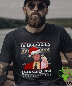 Fa La La La La La La Ca Ching Dwight Schrute Christmas Vintage shirt