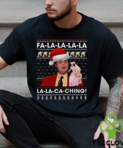 Fa La La La La La La Ca Ching Dwight Schrute Christmas Vintage shirt