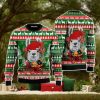 Adam Snowman Tartan Christmas Ugly Sweater For Men And Women