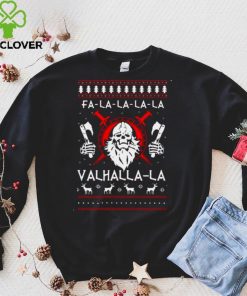 Fa La La La Valhalla Viking Ugly Christmas Shirt