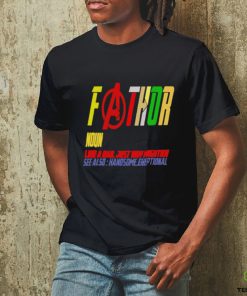 Fa Thor Like Dad Just Way Mightier Hero Father’s Day shirt