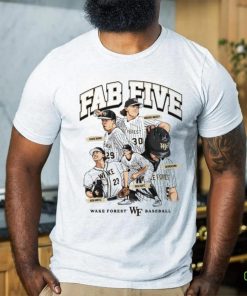 Fab Five NCAA wake forest shirt