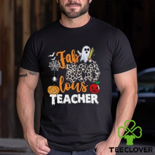 Faboolous Fabulous Boo Teacher Shirt, Funny Halloween Shirt, Teacher Halloween Costume Ideas Merch