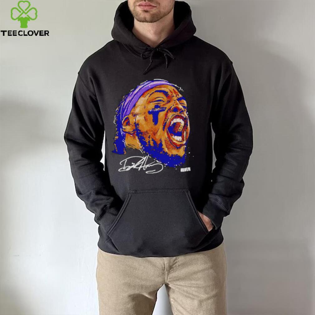 Face Derrick Henry Baltimore Scream Football Signature shirt Face Derrick Henry Baltimore Scream Football Signature shirt