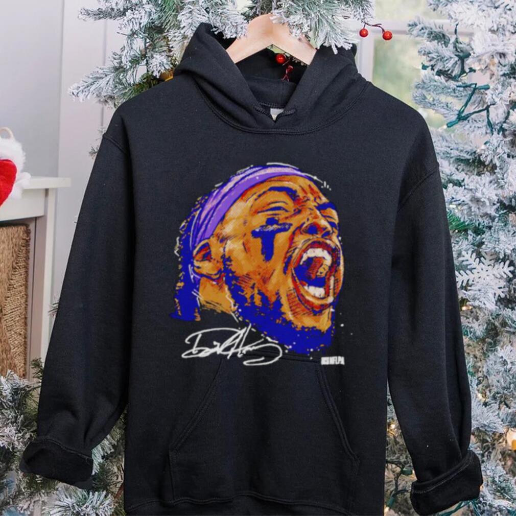 Face Derrick Henry Baltimore Scream Football Signature shirt Face Derrick Henry Baltimore Scream Football Signature shirt
