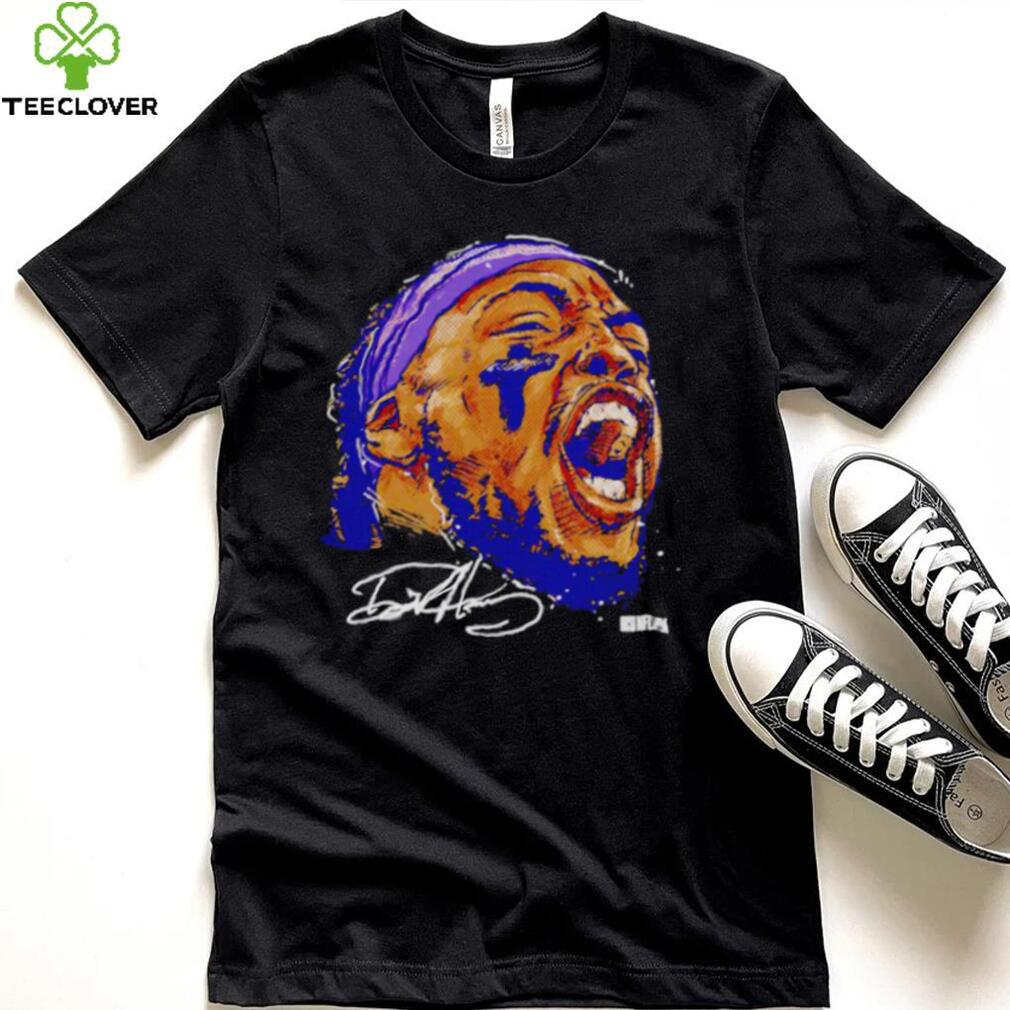 Face Derrick Henry Baltimore Scream Football Signature shirt Face Derrick Henry Baltimore Scream Football Signature shirt