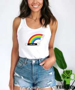 Face Jam Switchfork Rainbow logo shirt