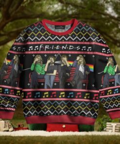 Facepalm Friends Music Notes – Pink Floyd Ugly Christmas Sweater