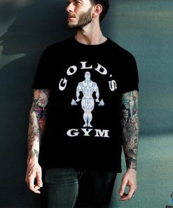 Faded Black Golds Gym 90′ vintage shirt