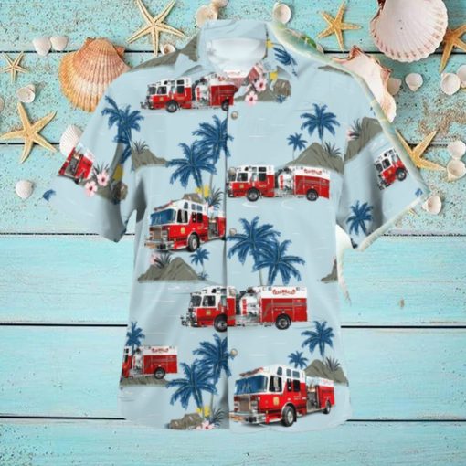 Fair Lawn Fire Company #3 Fair Lawn New Jersey Hawaiian Shirt