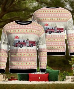 Fairfax County Fire & Rescue Department AOP Ugly Sweater Gift For Christmas