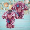 Eevelutions Pattern Pokemon Pattern Button Up Hawaiian Shirt