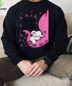 Faith Hope Fight Love Elephant Breast Cancer Awareness T Shirt